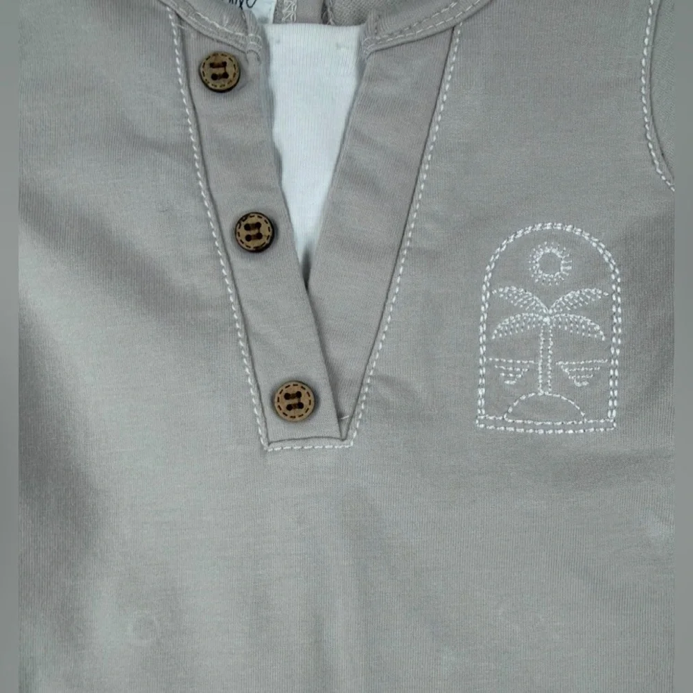 MANIÉRE Island Henley Footie in Sand - 9M
